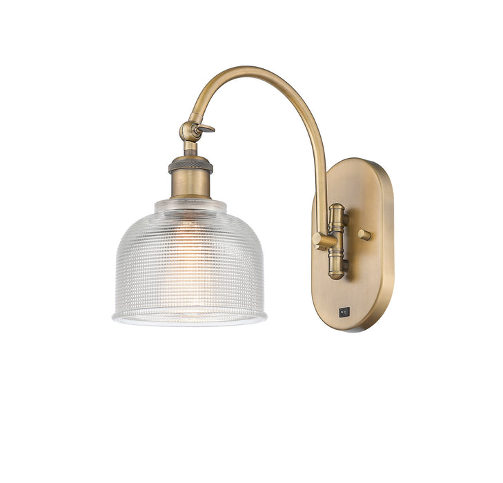 Innovations - 518-1W-BB-G412 - One Light Wall Sconce - Ballston - Brushed Brass