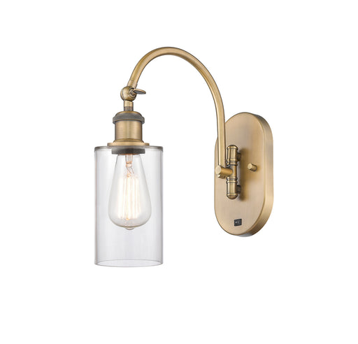 Innovations - 518-1W-BB-G802 - One Light Wall Sconce - Ballston - Brushed Brass