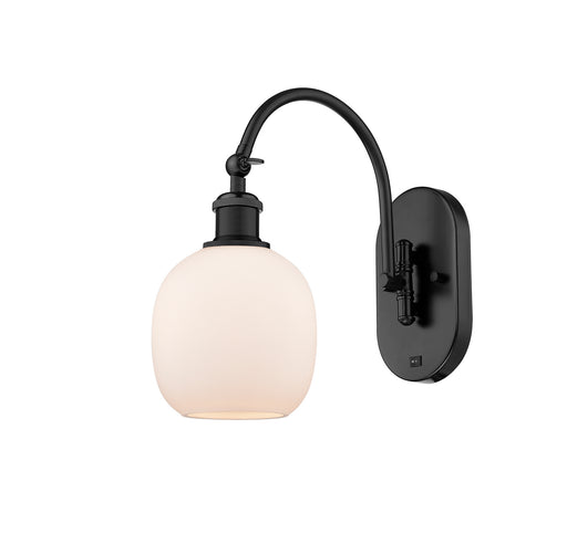 Innovations - 518-1W-BK-G101 - One Light Wall Sconce - Ballston - Matte Black