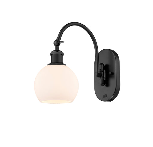 Innovations - 518-1W-BK-G121-6-LED - LED Wall Sconce - Ballston - Matte Black