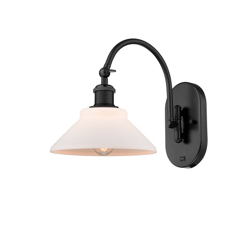 Innovations - 518-1W-BK-G131 - One Light Wall Sconce - Ballston - Matte Black