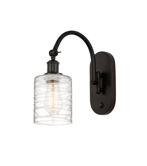 Innovations - 518-1W-OB-G1113 - One Light Wall Sconce - Ballston - Oil Rubbed Bronze