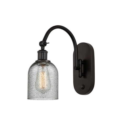 Innovations - 518-1W-OB-G257 - One Light Wall Sconce - Ballston - Oil Rubbed Bronze