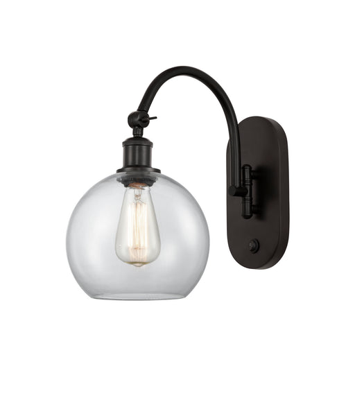 Innovations - 518-1W-OB-G122-8 - One Light Wall Sconce - Ballston - Oil Rubbed Bronze