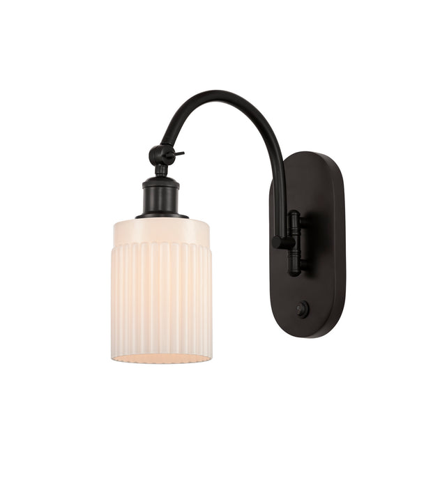 Innovations - 518-1W-OB-G341 - One Light Wall Sconce - Ballston - Oil Rubbed Bronze