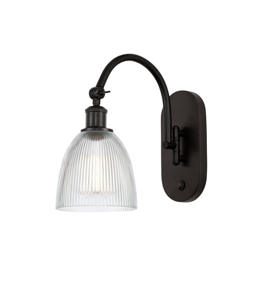 Innovations - 518-1W-OB-G382 - One Light Wall Sconce - Ballston - Oil Rubbed Bronze