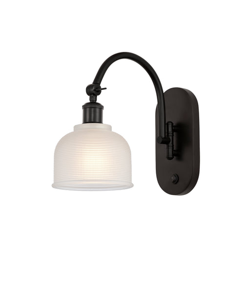 Innovations - 518-1W-OB-G411 - One Light Wall Sconce - Ballston - Oil Rubbed Bronze