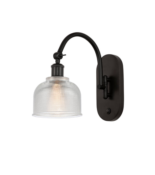 Innovations - 518-1W-OB-G412 - One Light Wall Sconce - Ballston - Oil Rubbed Bronze