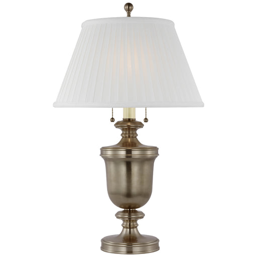 Visual Comfort - CHA 8172AN-SP - Two Light Table Lamp - Classical Urn Table - Antique Nickel