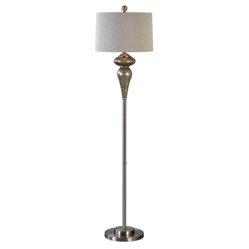 Uttermost - 28102-2 - Floor Lamp,Set Of 2 - Vercana - Brushed Nickel