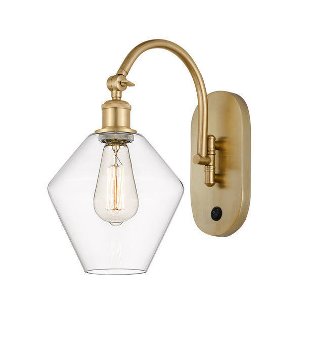 Innovations - 518-1W-SG-G652-8 - One Light Wall Sconce - Ballston - Satin Gold