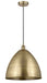 Innovations - 616-1P-AB-MBD-16-AB - One Light Mini Pendant - Edison - Antique Brass
