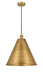Innovations - 616-1P-BB-MBC-16-BB - One Light Mini Pendant - Edison - Brushed Brass