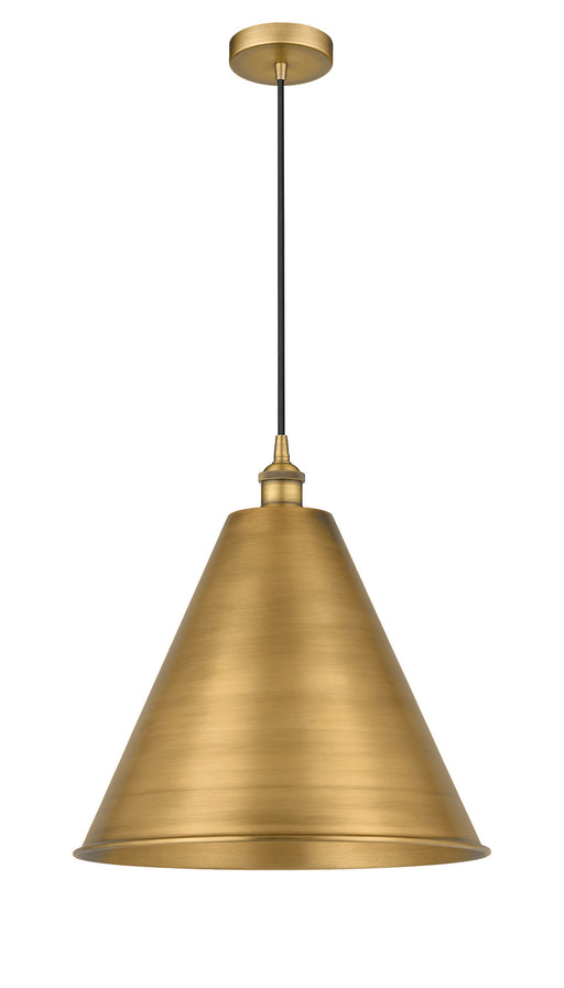 Innovations - 616-1P-BB-MBC-16-BB - One Light Mini Pendant - Edison - Brushed Brass