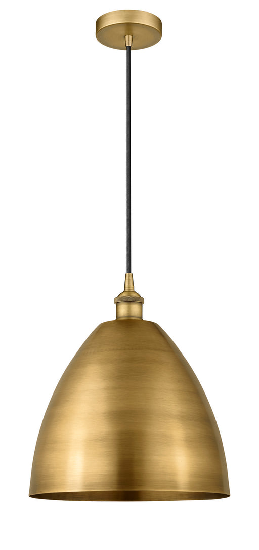 Innovations - 616-1P-BB-MBD-12-BB - One Light Mini Pendant - Edison - Brushed Brass
