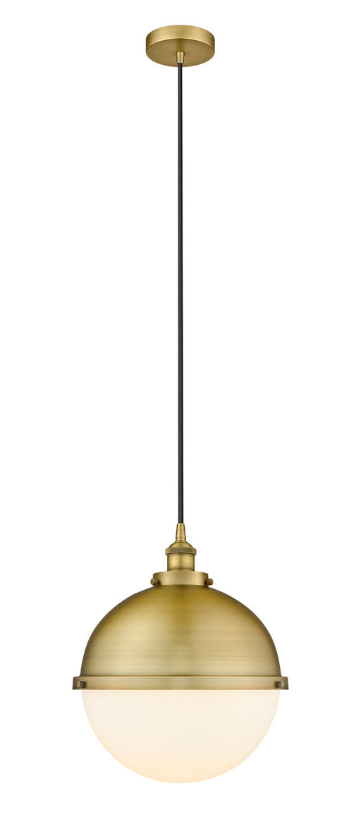 Innovations - 616-1PH-BB-HFS-121-BB - One Light Pendant - Edison - Brushed Brass