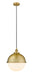 Innovations - 616-1PH-BB-HFS-121-BB-LED - LED Pendant - Edison - Brushed Brass