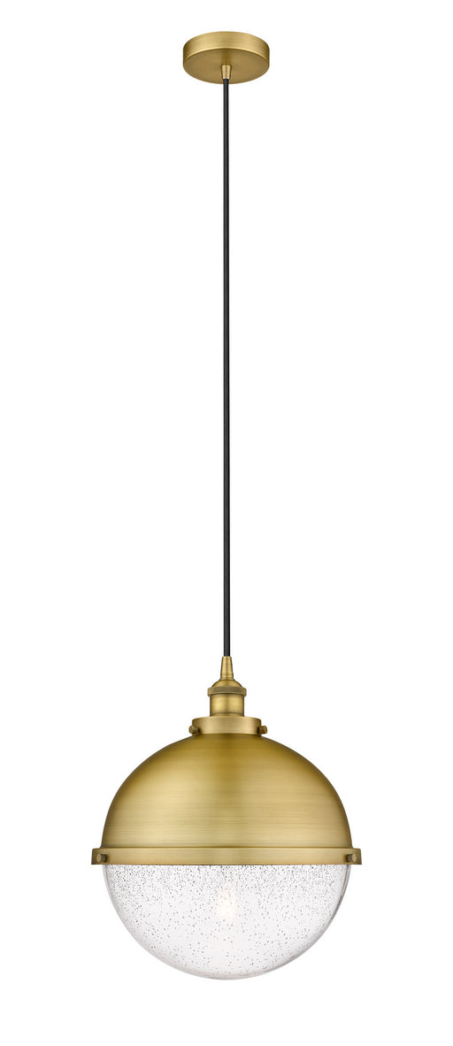 Innovations - 616-1PH-BB-HFS-124-BB-LED - LED Pendant - Edison - Brushed Brass