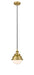 Innovations - 616-1PH-BB-HFS-61-BB - One Light Mini Pendant - Edison - Brushed Brass