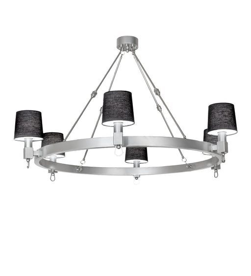 Meyda Tiffany - 229819 - LED Chandelier - Luebeck - Nickel