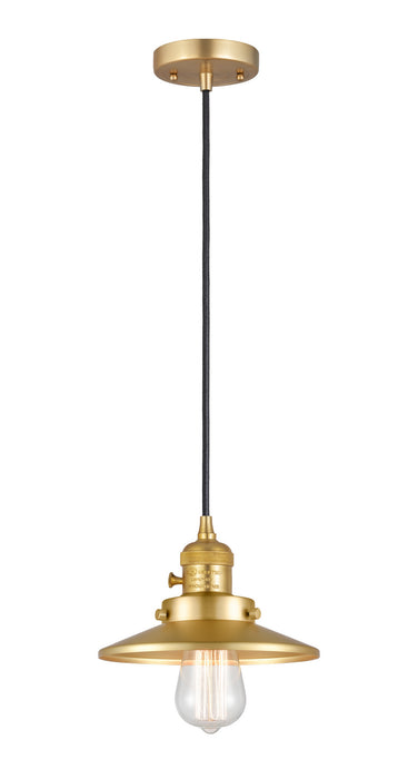 Innovations - 201CSW-SG-M4-LED - LED Mini Pendant - Franklin Restoration - Satin Gold