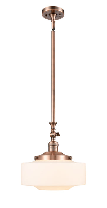 Innovations - 206-AC-G691-12 - One Light Mini Pendant - Franklin Restoration - Antique Copper