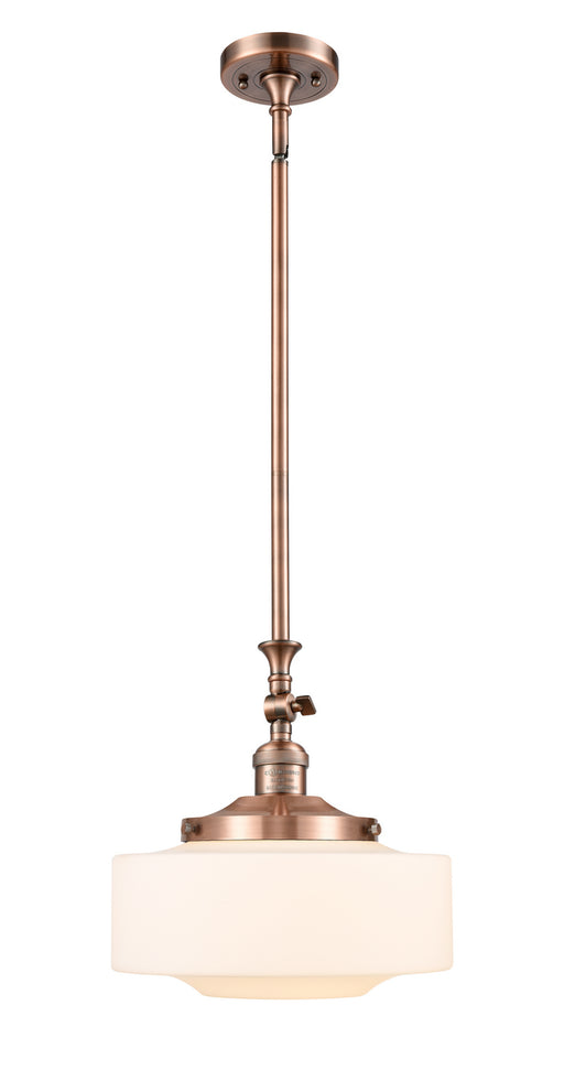 Innovations - 206-AC-G691-12-LED - LED Mini Pendant - Franklin Restoration - Antique Copper