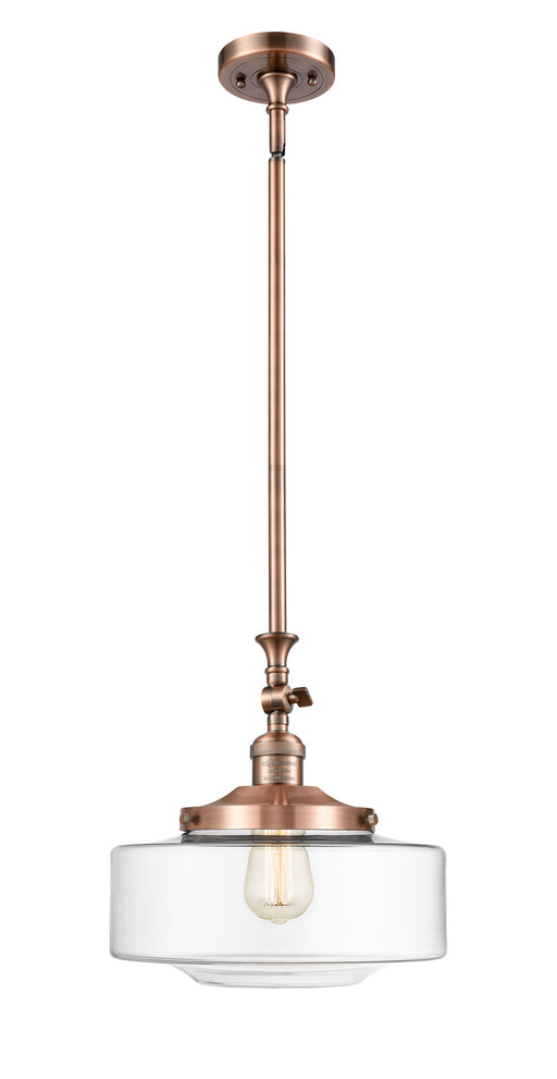 Innovations - 206-AC-G692-12 - One Light Mini Pendant - Franklin Restoration - Antique Copper