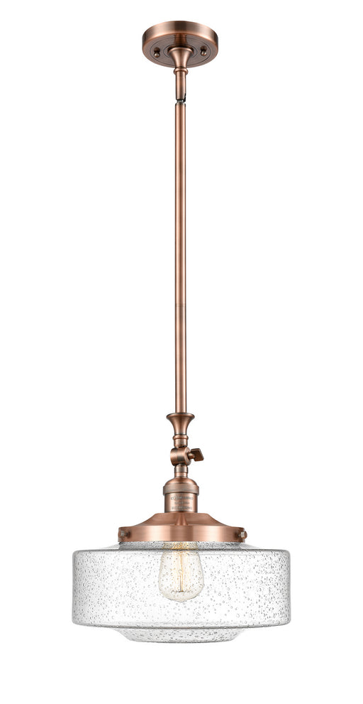 Innovations - 206-AC-G694-12 - One Light Mini Pendant - Franklin Restoration - Antique Copper