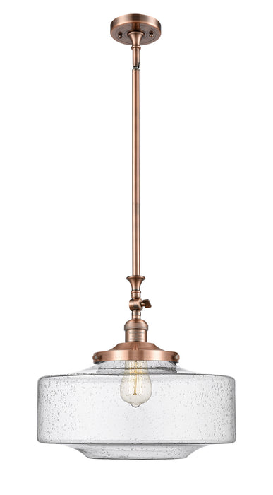 Innovations - 206-AC-G694-16-LED - LED Mini Pendant - Franklin Restoration - Antique Copper
