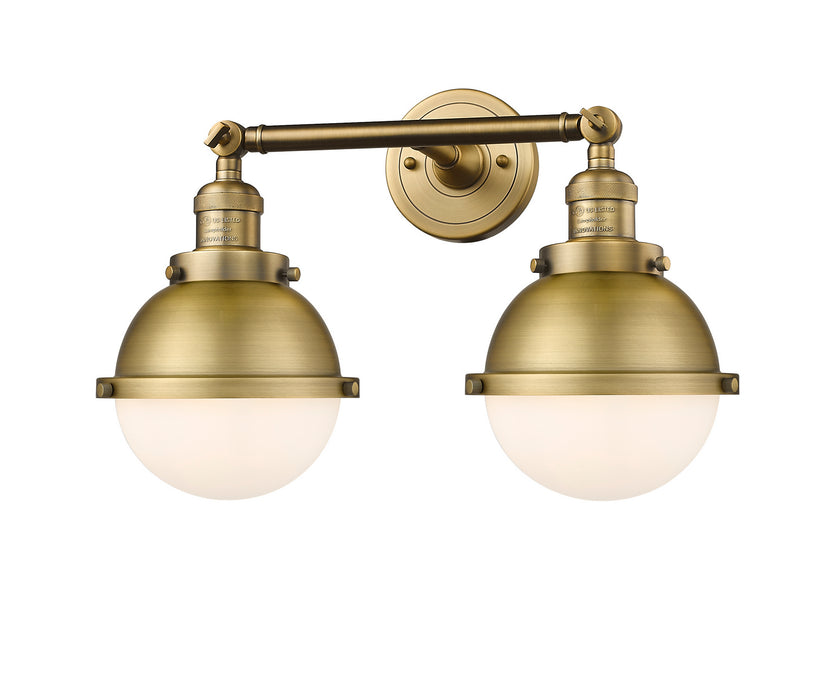 Innovations - 208-BB-HFS-61-BB - Two Light Bath Vanity - Franklin Restoration - Brushed Brass