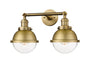 Innovations - 208-BB-HFS-62-BB - Two Light Bath Vanity - Franklin Restoration - Brushed Brass