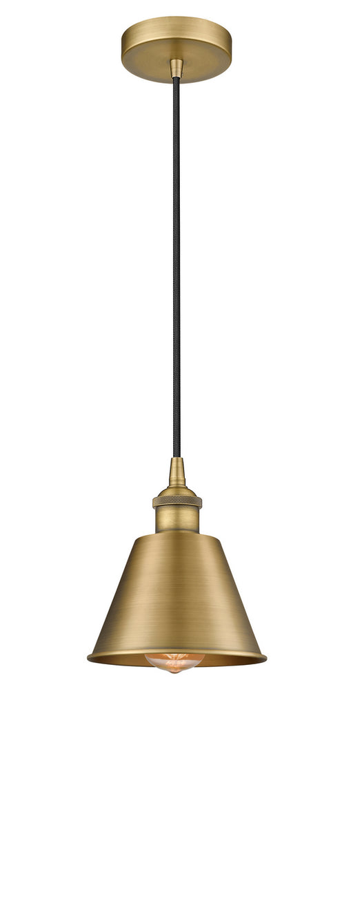 Innovations - 616-1P-BB-M8-LED - LED Mini Pendant - Edison - Brushed Brass