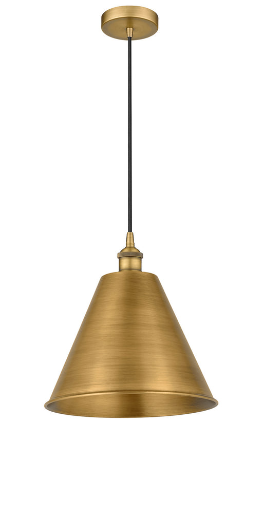 Innovations - 616-1P-BB-MBC-12-BB - One Light Mini Pendant - Edison - Brushed Brass