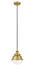 Innovations - 616-1PH-BB-HFS-62-BB - One Light Mini Pendant - Edison - Brushed Brass