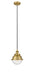 Innovations - 616-1PH-BB-HFS-64-BB - One Light Mini Pendant - Edison - Brushed Brass
