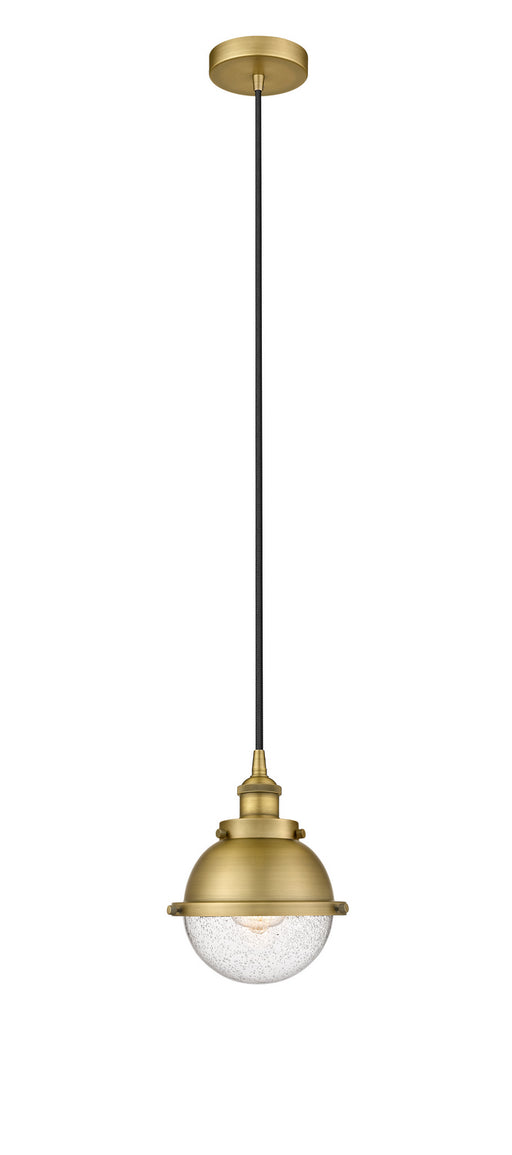 Innovations - 616-1PH-BB-HFS-64-BB - One Light Mini Pendant - Edison - Brushed Brass