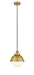 Innovations - 616-1PH-BB-HFS-81-BB-LED - LED Mini Pendant - Edison - Brushed Brass