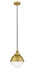 Innovations - 616-1PH-BB-HFS-84-BB - One Light Mini Pendant - Edison - Brushed Brass