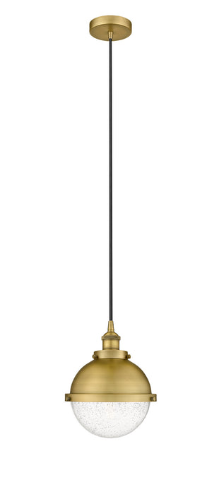 Innovations - 616-1PH-BB-HFS-84-BB-LED - LED Mini Pendant - Edison - Brushed Brass