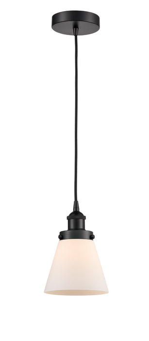 Innovations - 616-1PH-BK-G61 - One Light Mini Pendant - Edison - Matte Black