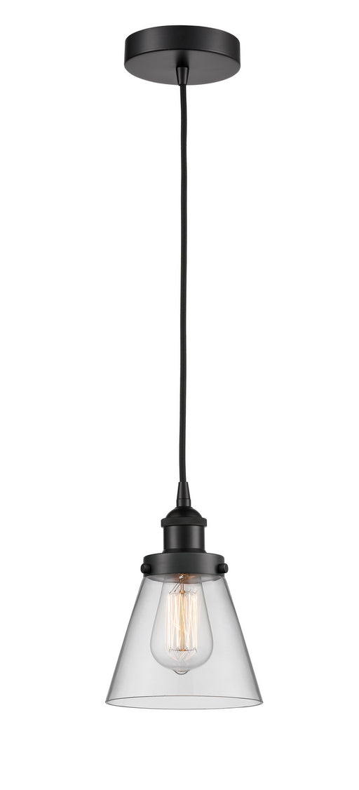 Innovations - 616-1PH-BK-G62 - One Light Mini Pendant - Edison - Matte Black