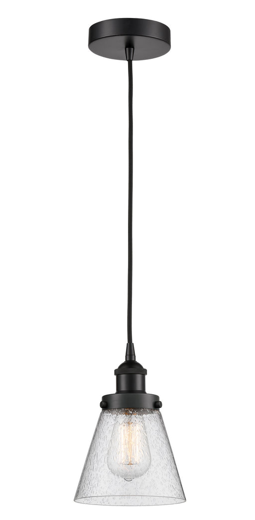 Innovations - 616-1PH-BK-G64-LED - LED Mini Pendant - Edison - Matte Black