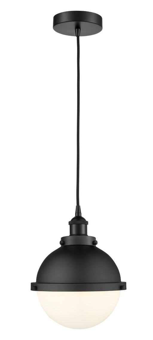 Innovations - 616-1PH-BK-HFS-81-BK - One Light Mini Pendant - Edison - Matte Black