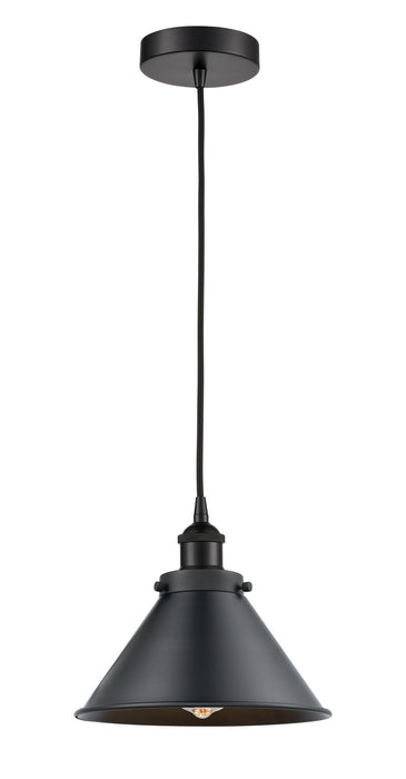 Innovations - 616-1PH-BK-M10-BK - One Light Mini Pendant - Edison - Matte Black