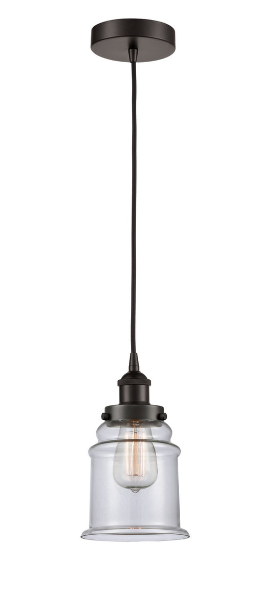 Innovations - 616-1PH-OB-G182-LED - LED Mini Pendant - Edison - Oil Rubbed Bronze