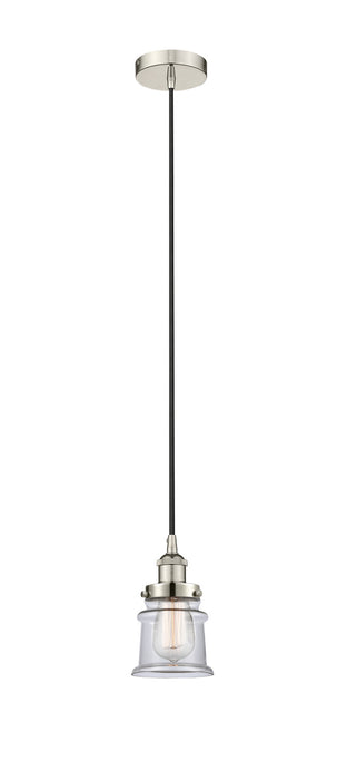 Innovations - 616-1PH-PN-G182S - One Light Mini Pendant - Edison - Polished Nickel