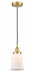 Innovations - 616-1PH-SG-G181 - One Light Mini Pendant - Edison - Satin Gold