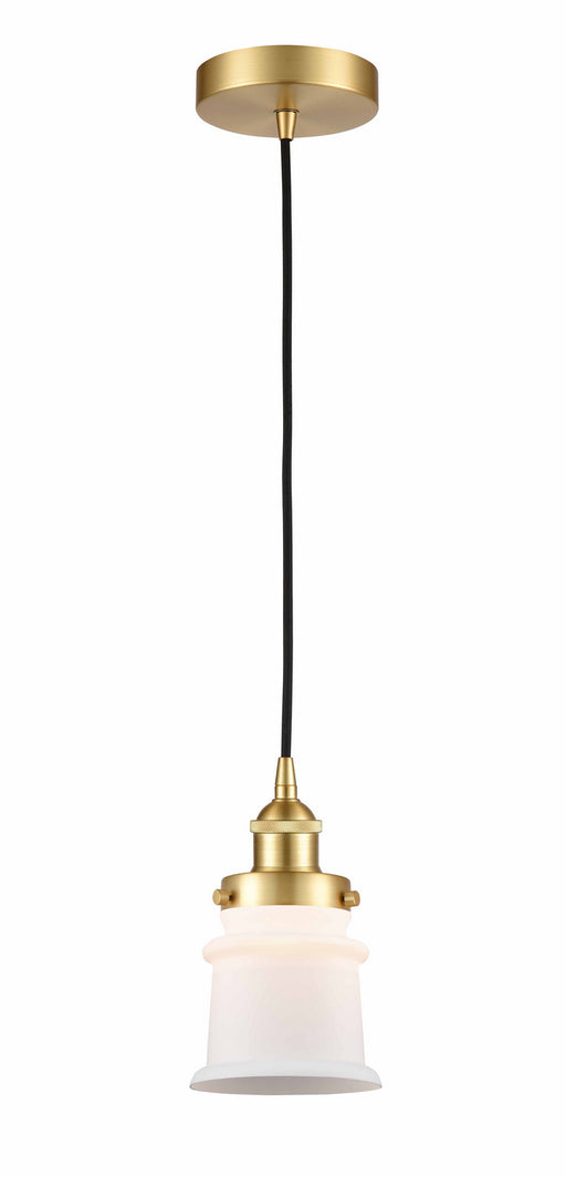 Innovations - 616-1PH-SG-G181S - One Light Mini Pendant - Edison - Satin Gold