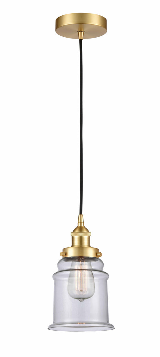 Innovations - 616-1PH-SG-G182-LED - LED Mini Pendant - Edison - Satin Gold